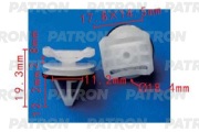 PATRON P371678 Клипса пластмассовая