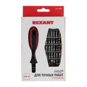 REXANT 124702 Набор отверток для точечных работ 37 предметов REXANT