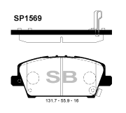 Sangsin brake SP1569