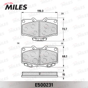 Miles E500231