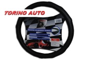 Torino HJ1009BKL Оплетка на рулевое колесо HJ-S1009BK-L (черный  иск. кожа в блистере) 10 NEW