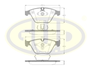 G.U.D GBP085700