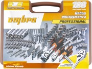 OMBRA OMT108S Набор инструмента универсальный 1/4&quot;&quot;, 3/8&quot;&quot;, и 1/2&quot;&quot;DR, 108 предметов