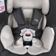 AILEBEBE ALB860E Кресло детское автомобильное Kurutto NT2 Premium, группа 0+/1, черное