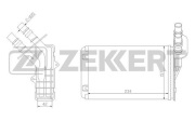 Zekkert MK5019 Радиатор отопителя