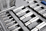 Kraft KT700684 Набор инструмента 1/2"DR, 3/8"DR и 1/4"DR 218 предметов, PRO