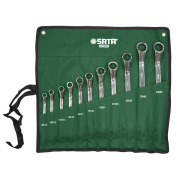 SATA 09028 Ключи (набор) 11пр. Накидные (Metric) чехол.