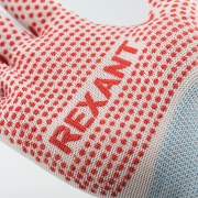 REXANT 0902022 Перчатки ХБ белые нейлоновые (точка ПВХ) REXANT