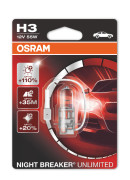 Osram 64151NBU01B Лампа галогенная OSRAM H3 PK22s 12V55W 3800K 1шт.