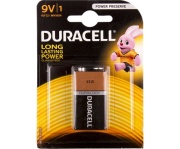 DURACELL 6LF22MN1604BL1 Батарейка алкалиновая Крона 9 В упаковка 1 шт.