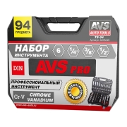 AVS A07824S Набор инструментов 94 предмета AVS ATS-94