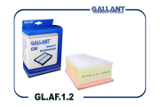 Gallant GLAF12 Фильтр воздушный GL.AF.1.2 8200431051 Largus 16кл