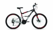 ALTAIR RBKT1F16E013 Велосипед ALTAIR MTB FS 26 2.0 disc (26&quot; 18 ск. рост 16&quot;) 2020-2021, черный/красный