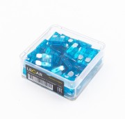 LECAR LECAR000050503 Предохранители LECAR Стандарт 15А, 50 шт., пластиковый бокс