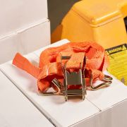 REXANT 800241 Стяжка для груза REXANT багажная с крюками, с храповым механизмом, 5х0.038 м