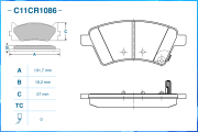 CWORKS C11CR1086