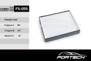 Fortech FS055 Фильтр салонный