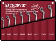THORVIK W2S8TB Набор ключей гаечных накидных изогнутых серии ARC в сумке, 6-22 мм, 8 предметов