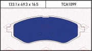 TATSUMI TCA1099 Колодки тормозные дисковые передние
