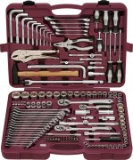 THORVIK UTS0142 Набор инструмента универсальный 1/4&quot;&quot;, 3/8&quot;&quot; и 1/2&quot;&quot;DR, 142 предмета