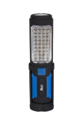 Kraft KT835904 Фонарь ручной светодиодный многофункциональный 0,5 Вт + 36 светодиодов, 3 режима работы, 60 люмен, Abs-пластик с резиновым напылением, 8 часов работы,