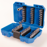 KING TONY 1049CQ Набор вставок (бит) 1/4"", PH, PZ, Hex, Torx, Slotted, Square, 49 предметов