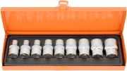АвтоDело 39819 набор головок TORX E10-E24 DR1/2""; 9пр; мет. кейс