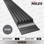 Miles 6PK836