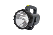 Kraft KT835900 Фонарь ручной светодиодный аккумуляторный/фонарь прожектор 5 Вт, 3 режима работы, 250+300 люмен, 3000 Mah, быстрая зарядка, Abs-пластик, USB кабель,