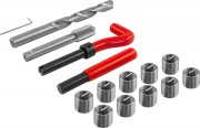 THORVIK TRIS1415 Набор для восстановления резьбы M14x1.5, 15 предметов