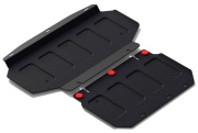 Автоброня 111028381 Защита картера Kia Mohave 17-20, st 1.8mm, 2 части