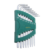 SATA 09701 Шестигранники (набор)  8пр. Угловые удлинённ. TORX пласт.блист.