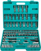 Jonnesway S05H48107S Набор инструмента универсальный 1/4"", 3/8"" и 1/2""DR, 107 предметов