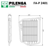 PILENGA FAP2401 Фильтр воздушный