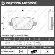 Friction Master MKD1314