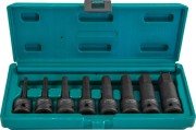 Jonnesway S05A408S Набор насадок торцевых ударных 1/2&quot;&quot;DR шестигранных, H5-H19, 8 предметов