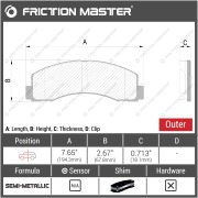 Friction Master MKD1414