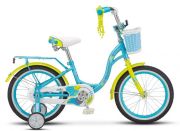 Stels LU084746 Велосипед 16 детский Jolly (2020) количество скоростей 1 рама сталь 9,5 мятный