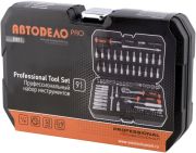 АвтоDело 39871 набор головок торцевых 91пр. 1/4"DR  PRO