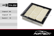 Fortech FA232 Воздушный фильтр