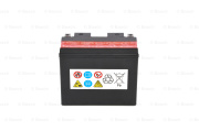 Bosch 0092M60190 Батарея аккумуляторная 12А/ч 215А прямая полярн. болтовые мото клеммы