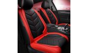 CARFORT WA6052 Чехлы (накидки) CARFORT Wave 2, экокожа, комплект, черный с красным