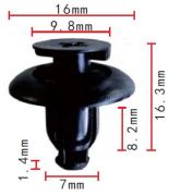 Autokrep AK1113587 Клипса