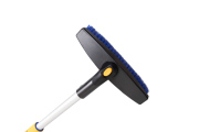Kraft KT830069 Щетка зимняя со скребком, телескопическая ручка (88-118 см) синяя щетина