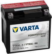 Varta 504012003 Батарея аккумуляторная 4А/ч 80А 12В обратная поляр. стандартные клеммы