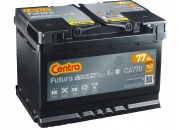 CENTRA CA770 Батарея аккумуляторная 77А/ч 760А 12B обратная поляр. стандартные  клеммы