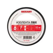 REXANT 092006 Изолента ПВХ REXANT 15 мм х 10 м, черная, упаковка 10 роликов