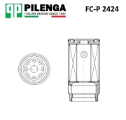 PILENGA FCP2424 Фильтр топливный, без колбы