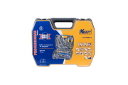 Kraft KT700677 Набор инструмента 1/2&quot;DR и 1/4&quot;DR 73 предмета, PRO
