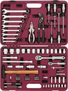 THORVIK UTS0077 Набор инструмента универсальный 1/4"", 1/2""DR, 77 предметов